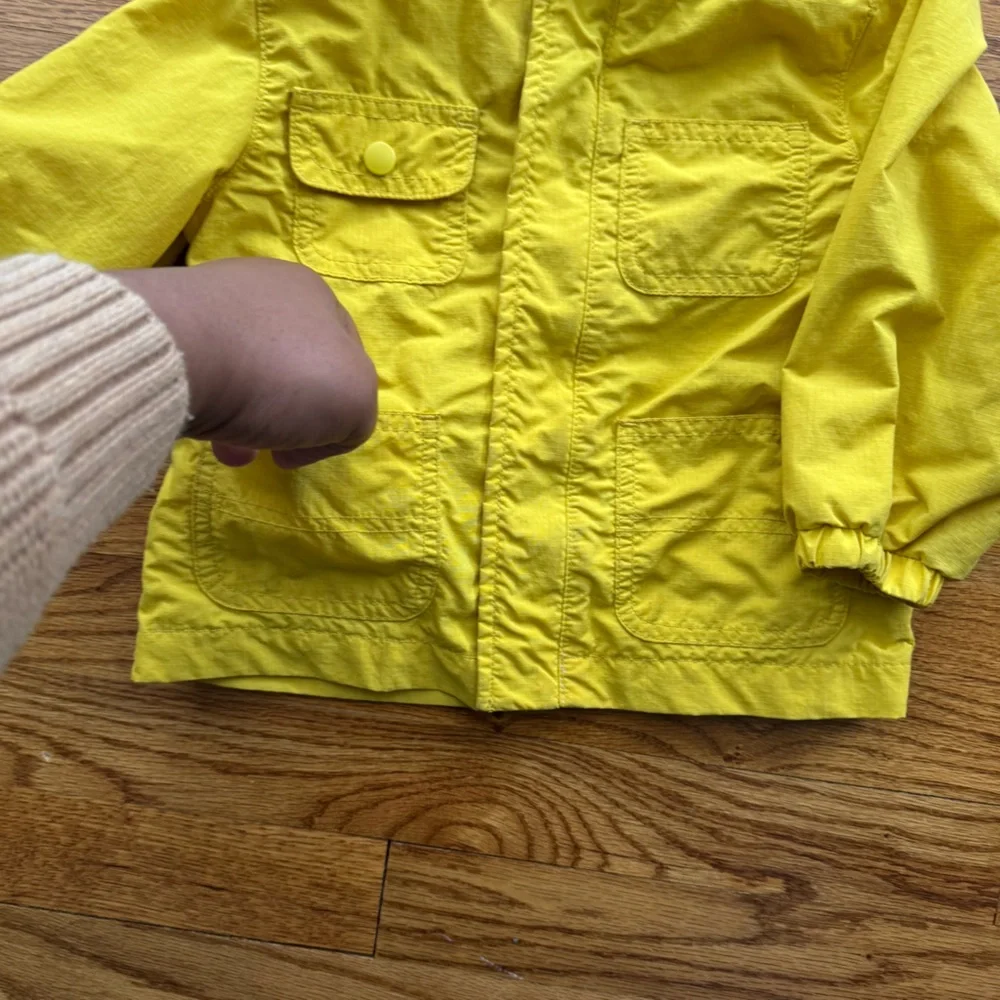 Old Navy Jacket Toddler Zip Front Lined Attached Hood